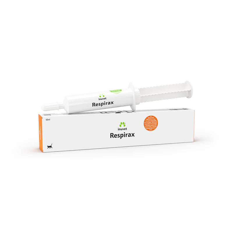 Inuvet Respirax pasta kvėpavimo takams, katėms 60 ml