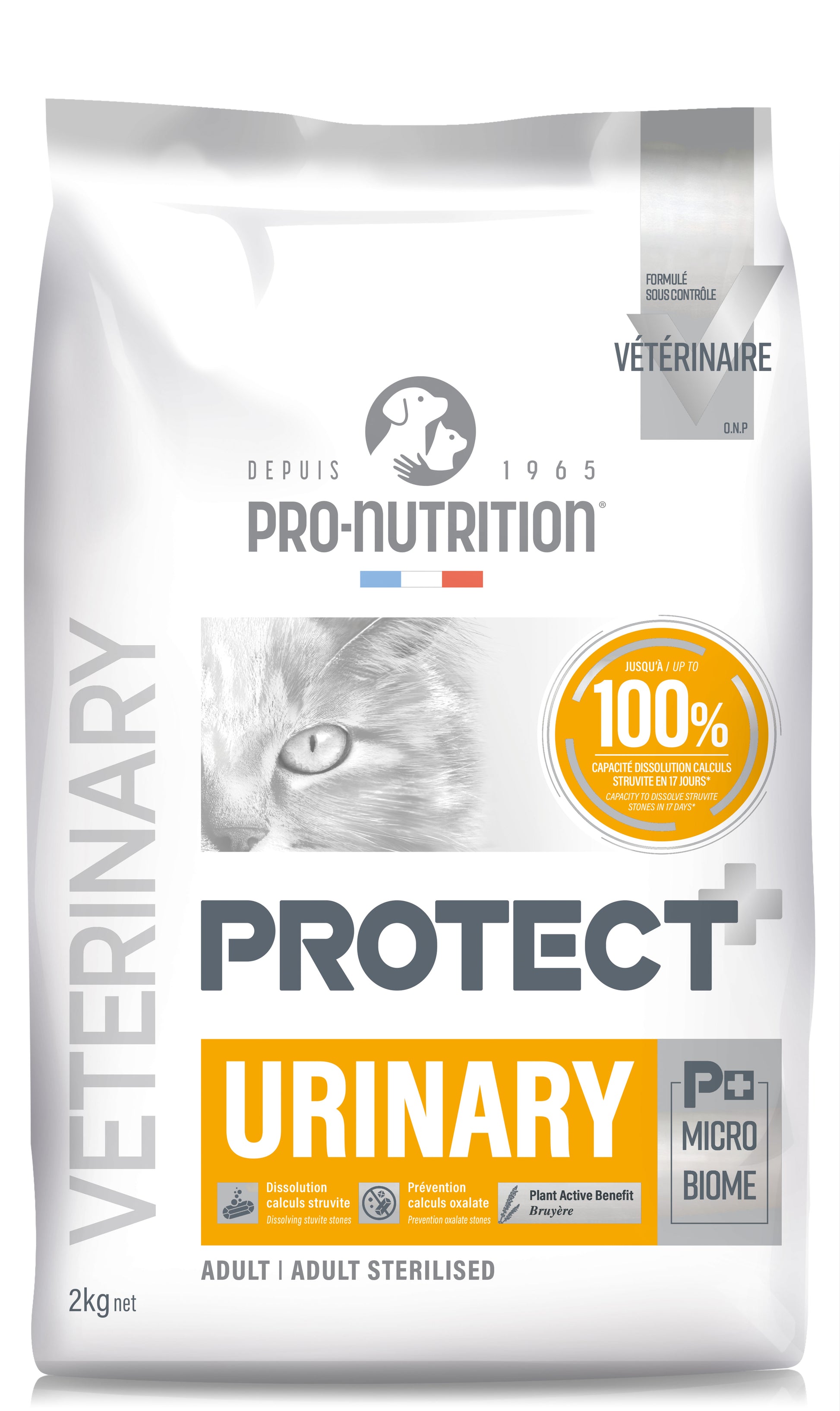 Pro-Nutrition Protect URINARY sausas maistas šlapimo takų ligomis sergančioms katėms 2-8 kg - 2 kg