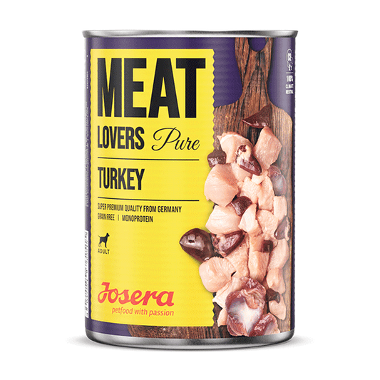 Josera Meat Lovers konservai šunims su kalakutiena, 400 g