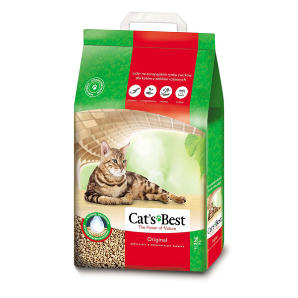 Cat’s Best Original kraikas katėms, 10 l