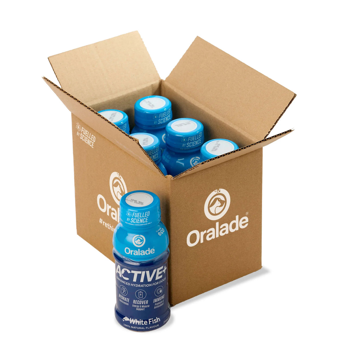 Oralade Active+ izotoninis gėrimas šunims, žuvies skonio 250 ml