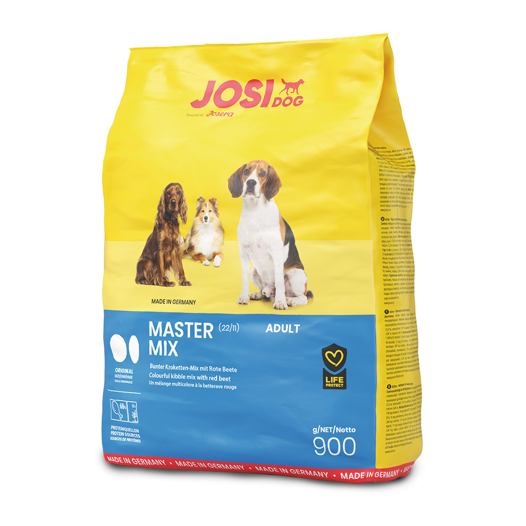 JosiDog Master Mix sausas šunų maistas, 900 g