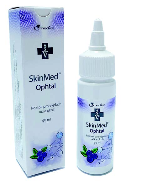 SkinMed Ophtal, akių valiklis su mėlynių ekstraktu 60 ml