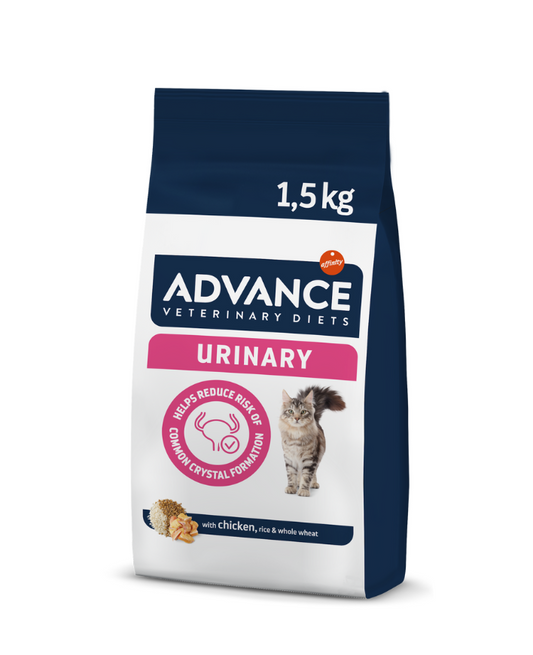 Advance Veterinary Diets Urinary Cat Sausas maistas katėms turinčioms šlapimo takų ligų 1,5 kg