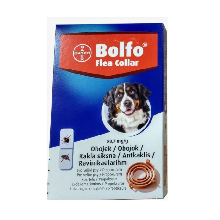 BOLFO antkaklis dideliems šunims 70cm