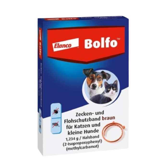 BOLFO antkaklis katėms ir šunims 38cm