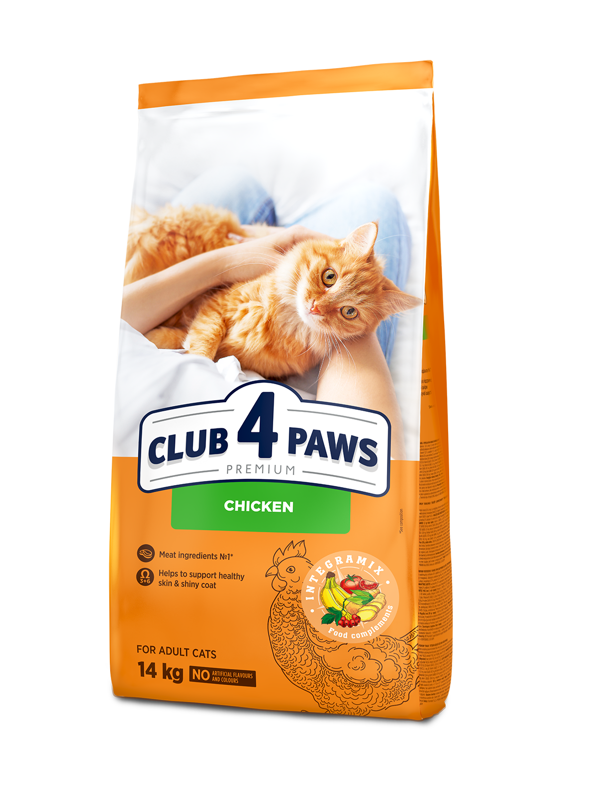 CLUB 4 PAWS PREMIUM VIŠTIENA. VISAVERTIS PAŠARAS SUAUGUSIOMS KATĖMS