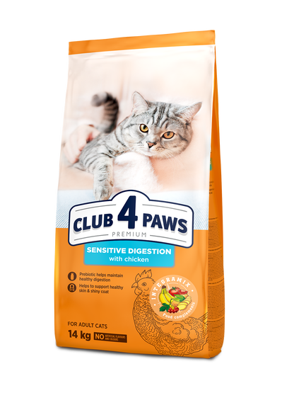 CLUB 4 PAWS PREMIUM JAUTRIAM VIRŠKINIMO TRAKTUI. VISAVERTIS PAŠARAS SUAUGUSIOMS KATĖMS