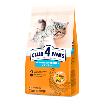 CLUB 4 PAWS PREMIUM JAUTRIAM VIRŠKINIMO TRAKTUI. VISAVERTIS PAŠARAS SUAUGUSIOMS KATĖMS