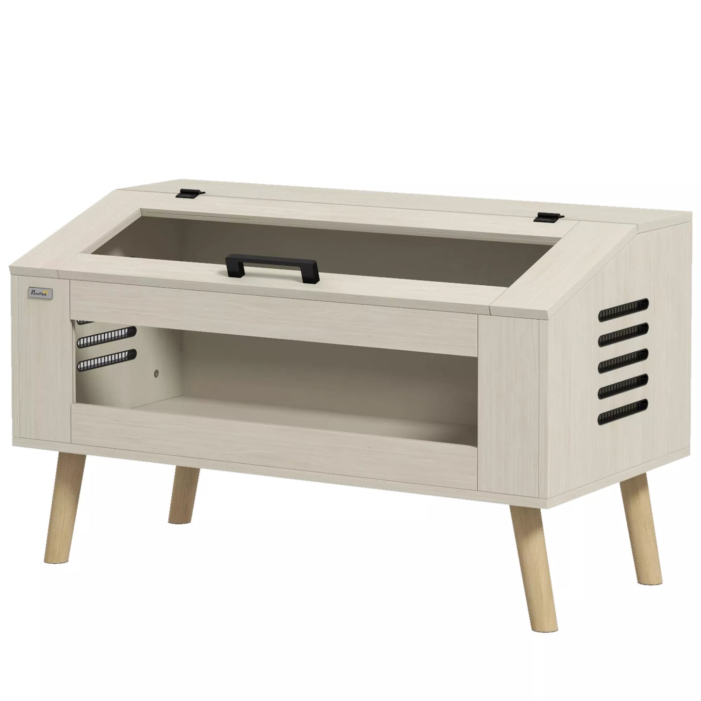 Roplių terariumas, 140 litrų, su stiklo langeliu, suderinamas su šildymo kilimėliu