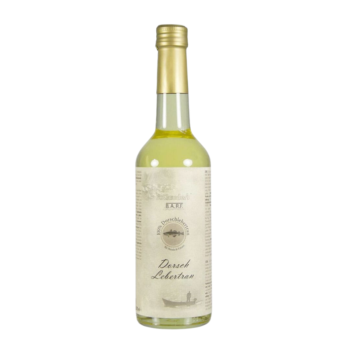 DR. CLAUDER'S BARF GRYNAS MENKIŲ KEPENŲ ALIEJUS šunims ir katėms 500ml 