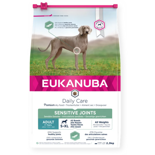 Eukanuba Daily Care Sensitive Joints sausas maistas šunims su vištiena, AB, 2,3 kg