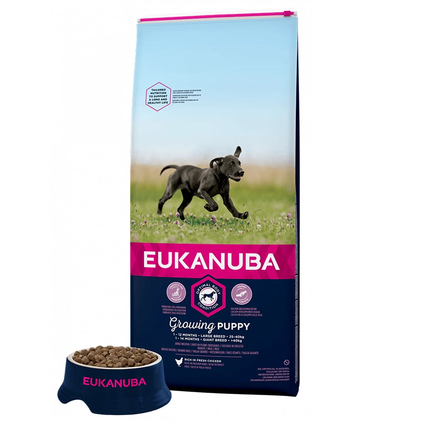 E22373 Euk Puppy (1-12 mėn.) Large Breed 15 kg