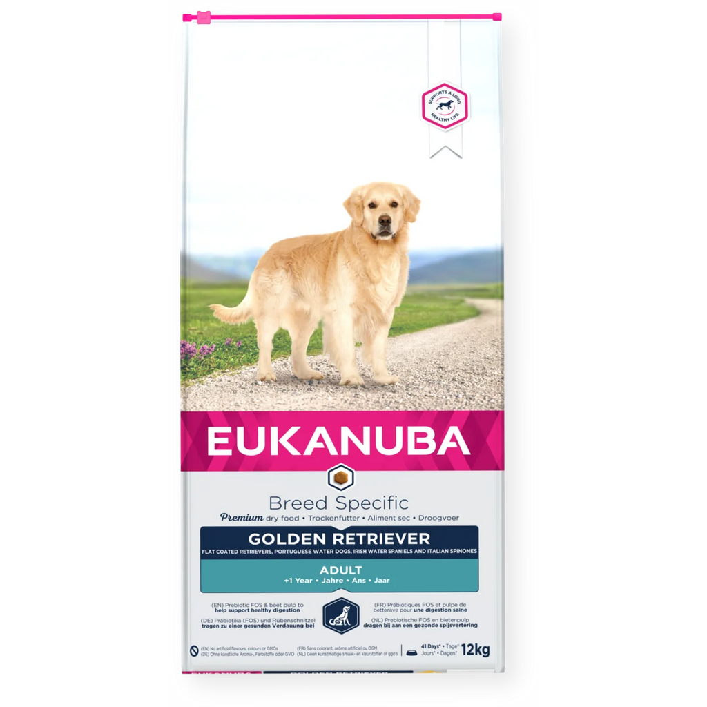 Eukanuba Golden Retriever Adult pašaras šunims auksiaspalviams retriveriams su vištiena 12kg