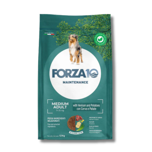FORZA10 Maintenance MEDIUM ADULT ar briedi un kartupeļiem 12 kg