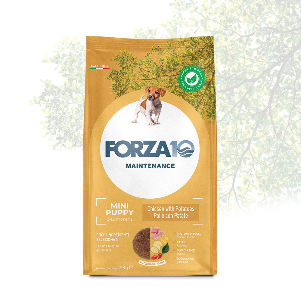 FORZA10 Mini Puppy Maintenance su vištiena ir bulvėmis 2 kg