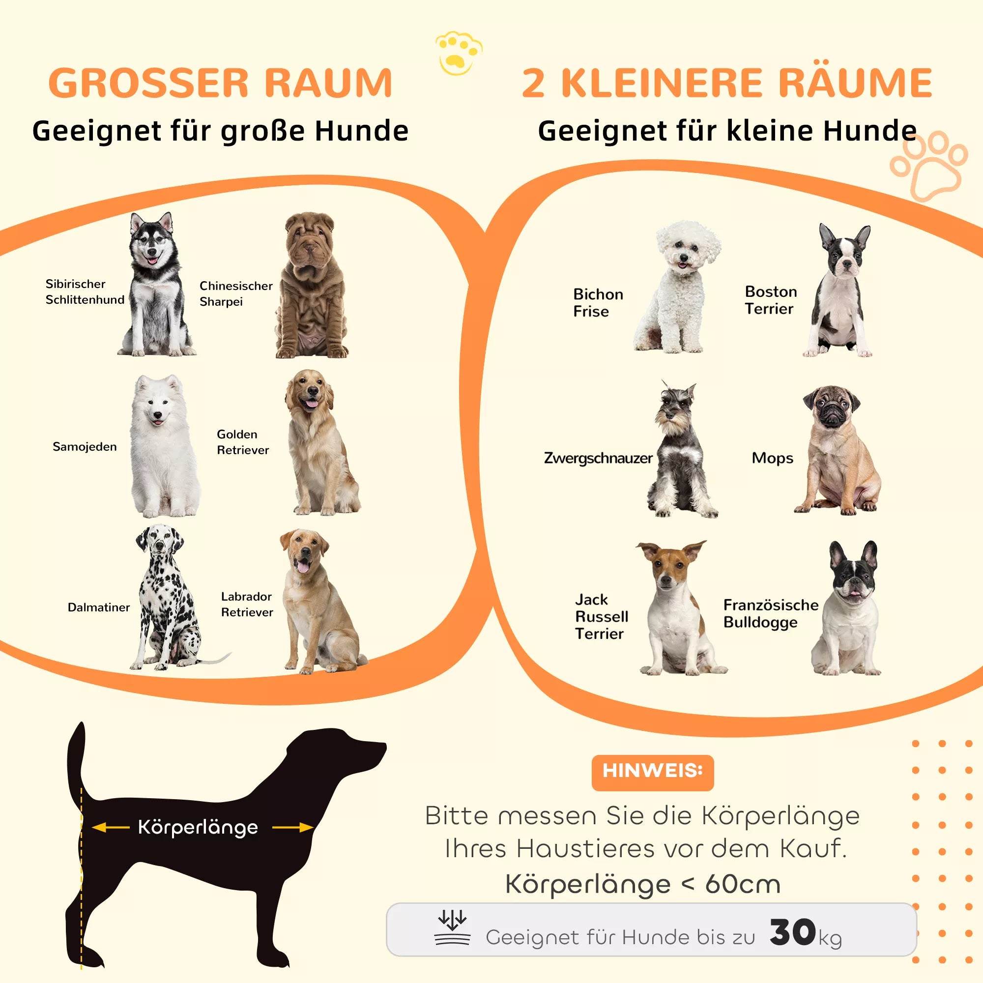 Šunų narvas su 2 durimis, šunų dėžė, transportavimo dėžė šunims, rustikinis dizainas, užrakinamas, pilkas