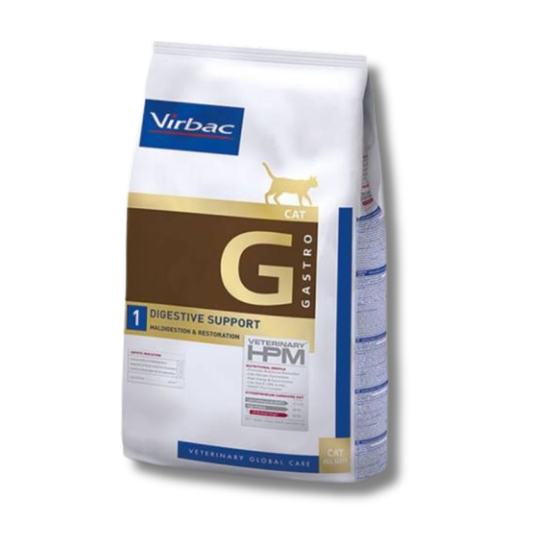 HPMC G1 Cat Digestive Support sausas pašaras katėms esant virškinimo sutrikimams 3 kg