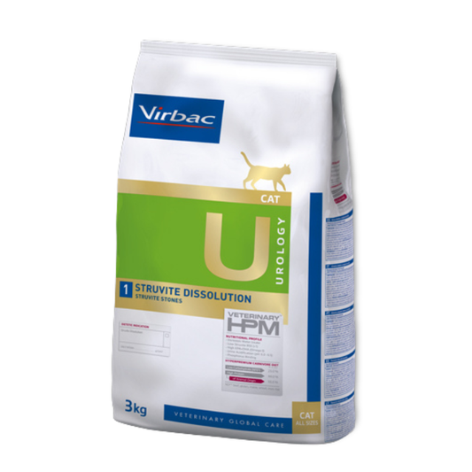 HPMD U1 Cat Stuvite dissolution sausas pašaras katėms esant struvitiniams akmenims