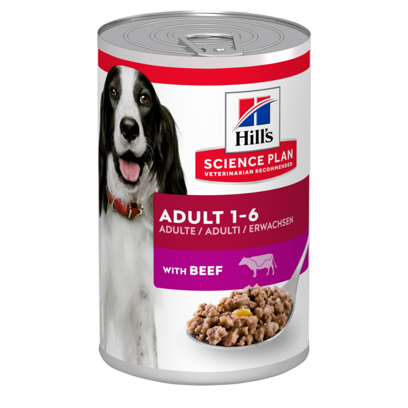 Hill's SP Canine Adult Beef konservai šunims 370 g