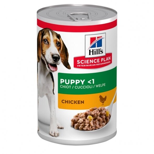 Hill's SP Canine Puppy Chicken konservai šuniukams 370 g