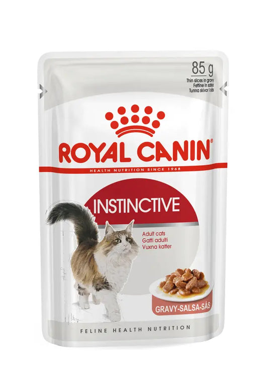 Instinctive drėgnas pašaras katėms Royal Canin (ploni griežinėliai padaže)