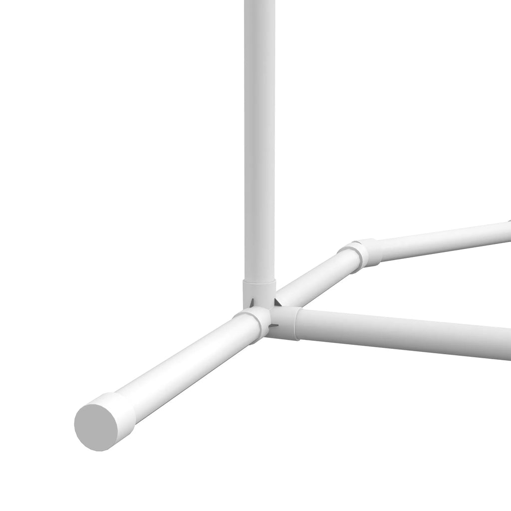 Agilitātes komplekts suņiem, 4 daļas, ar pārnēsāšanas somu, plastmasa, 89x69x99 cm, balts+oranžs