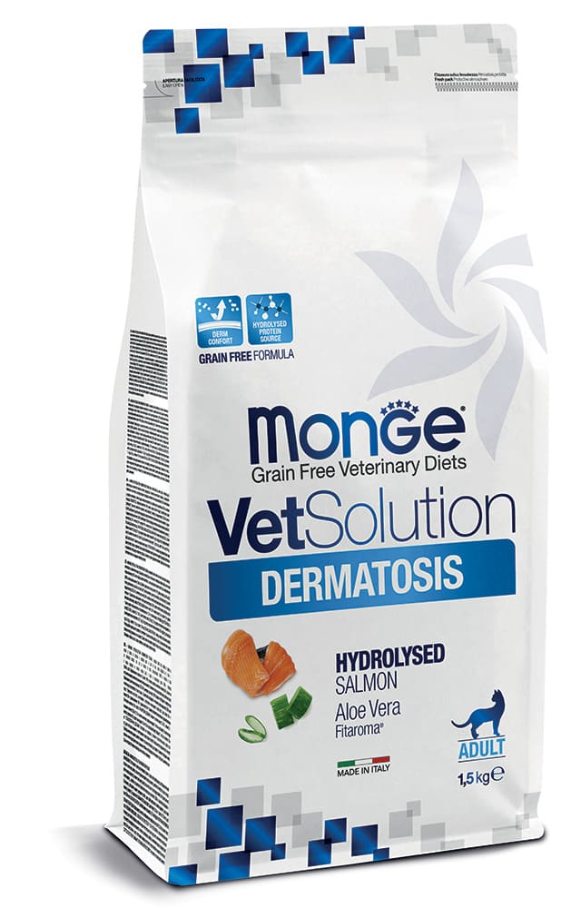 MONGE VetSolution Cat Dermatosis 1,5 kg