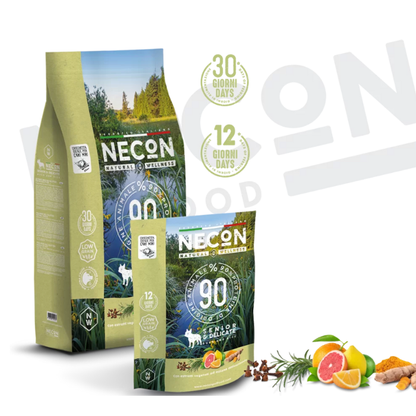 Necon Natural Wellness Senior Delicate Sausas pašaras senjorams šunims su antiena ir ryžiais