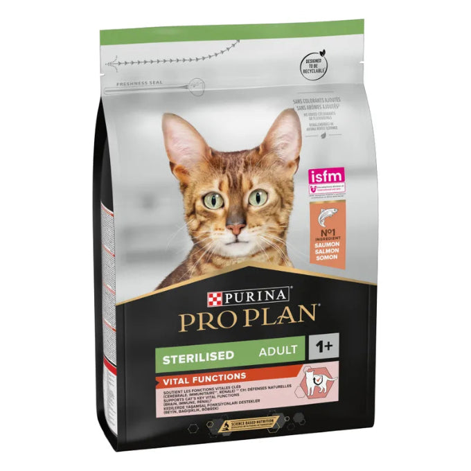 PURINA PP Cat Sterilised Vital Function Salmon 10kg