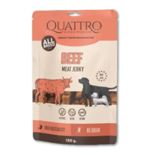 Quattro Maisto papildas suaugusiems šunims Jerky - Beef Fillets su jautiena 130g