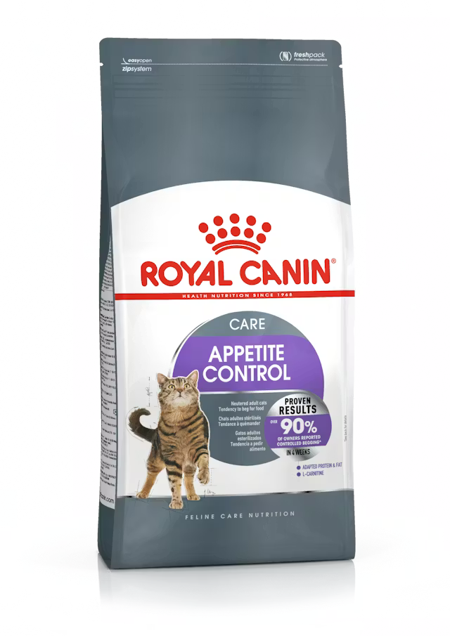 Royal Canin Veterinary Cat Appetite Control visavertis pašaras katėms liekančioms namuose, apetito kontrolei
