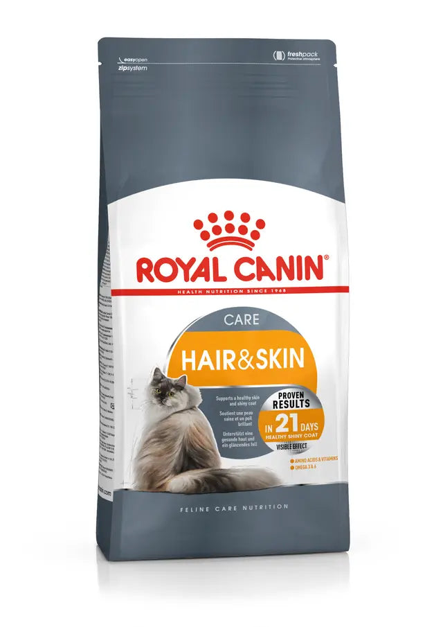 Royal Canin Veterinary Cat Hair&Skin Care pašaras katėms sveikai ir odai ir kailiui palaikyti