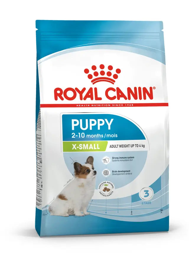 Royal Canin Dog Xsmall Puppy visavertis pašaras mažųjų veislių šuniukams