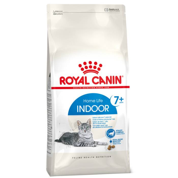 Royal Canin Veterinary Cat Indoor 7+ pašaras vyresnėms katėms gyvenančioms namuose