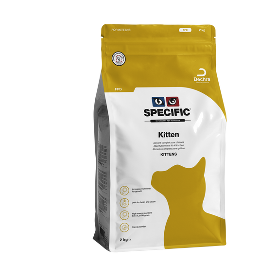 SPECIFIC FPD pašaras augantiems kačiukams, vaikingoms ir žindančioms visų veislių katėms