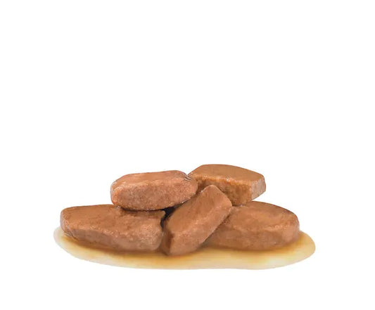 Satiety Weight Management drėgnas pašaras katėms Royal Canin (ploni griežinėliai padaže) išvaizda