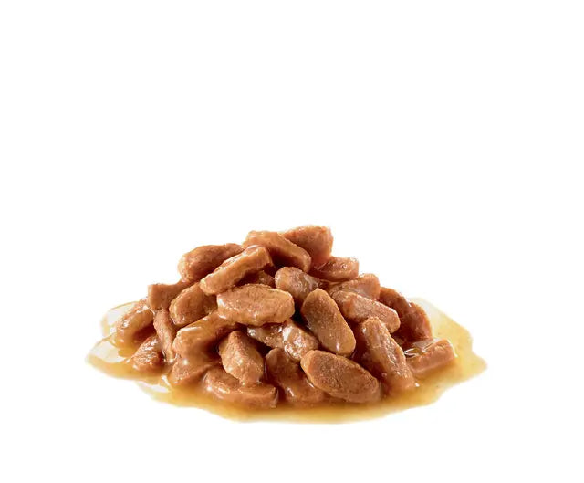 Sterilized drėgnas pašaras sterilizuotoms katėms Royal Canin (ploni griežinėliai padaže) puiki sudėtis