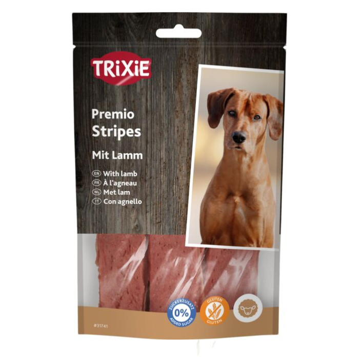 TRIXIE PREMIO Ėrienos juostelės, 100 g (pak.6) atsinaujinusi pakuote