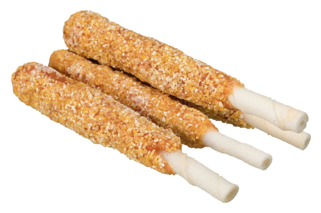 TRIXIE PREMIO  skanėstai šunims Corn Dogs,  antiena, 4 vnt./100 g išvaizda