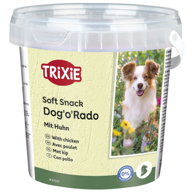 Trixie skanėstai šunims, Minkštas užkandis Dog‘o Rado 500 g nauja pakuotė