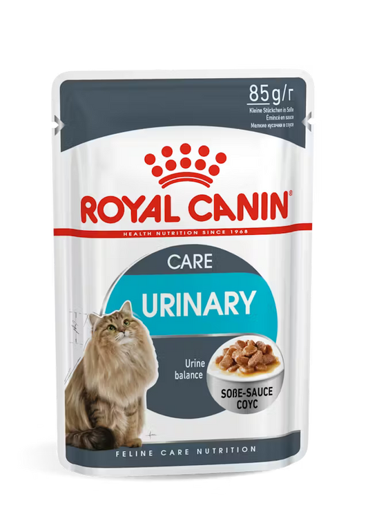 Urinary Care drėgnas pašaras katėms Royal Canin (ploni griežinėliai padaže)