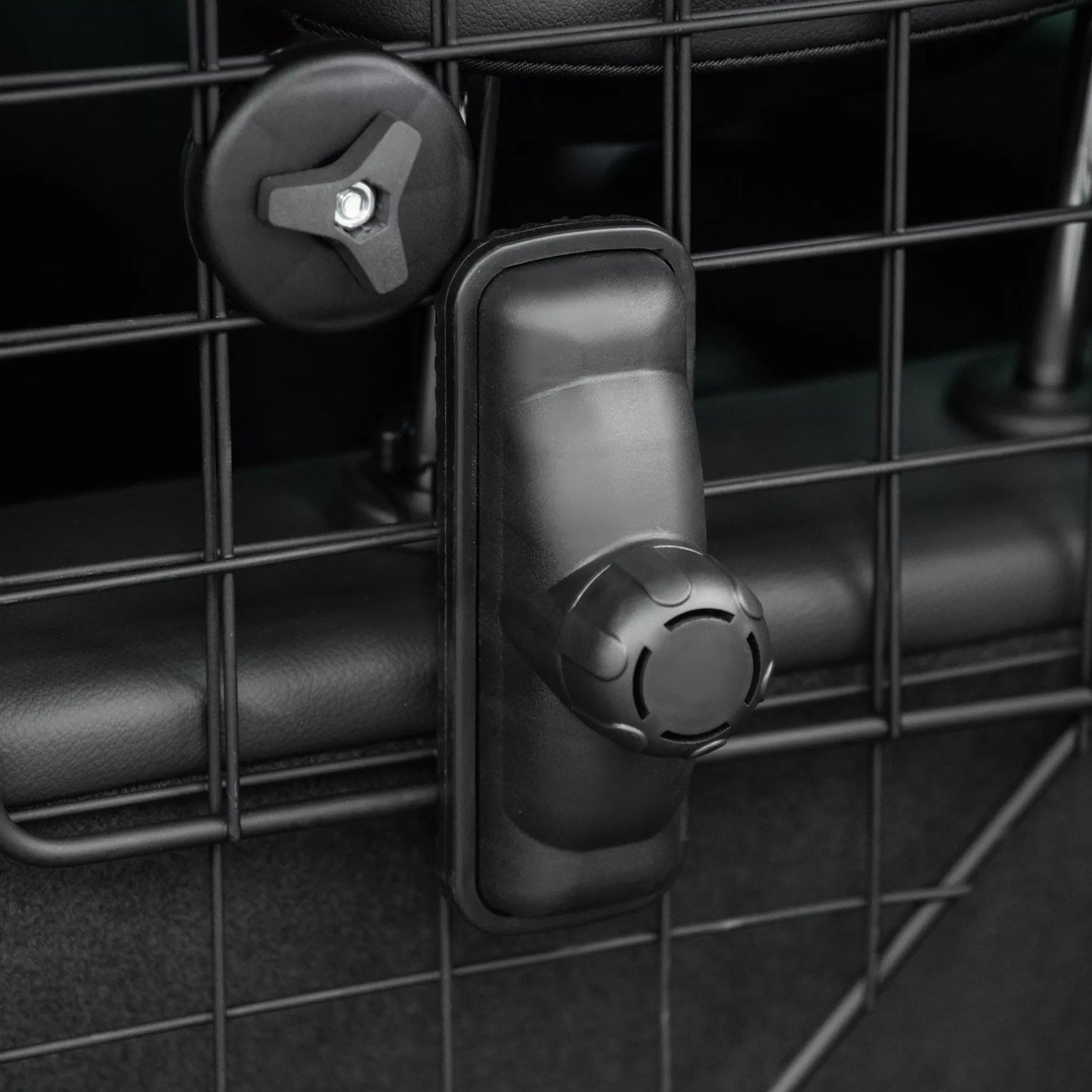 Šunų apsauginė grotelė Automobiliui Universalus bagažinės grotelė 90-120 cm reguliuojama Metalo