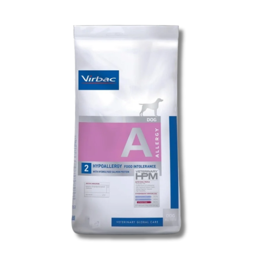 Virbac HPM A2 Hypoallergy dog visavertis sausas pašaras šunims turintiems jautrų skrandį