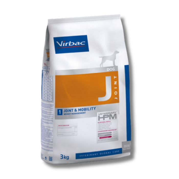 Virbac HPM J1 Joint & Mobility Dog visavertis sausas pašaras šunims sąnarių būklei gerinti