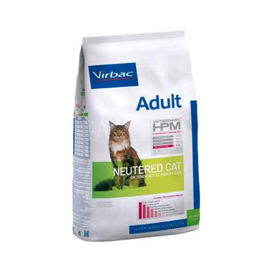 Virbac Veterinary HPM Adult Neutered Cat visavertis sausas pašaras kastruotoms katėms
