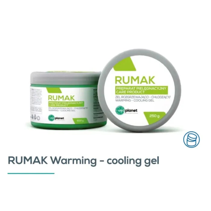 Rumak šildantis-šaldantis gelis arkliams ir karvėms 250 g