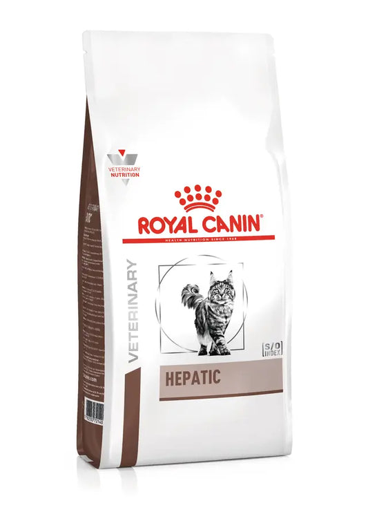 Royal Canin Veterinary Cat Hepatic visavertis pašaras katėms kepenų funkcijos palaikymui 2 kg