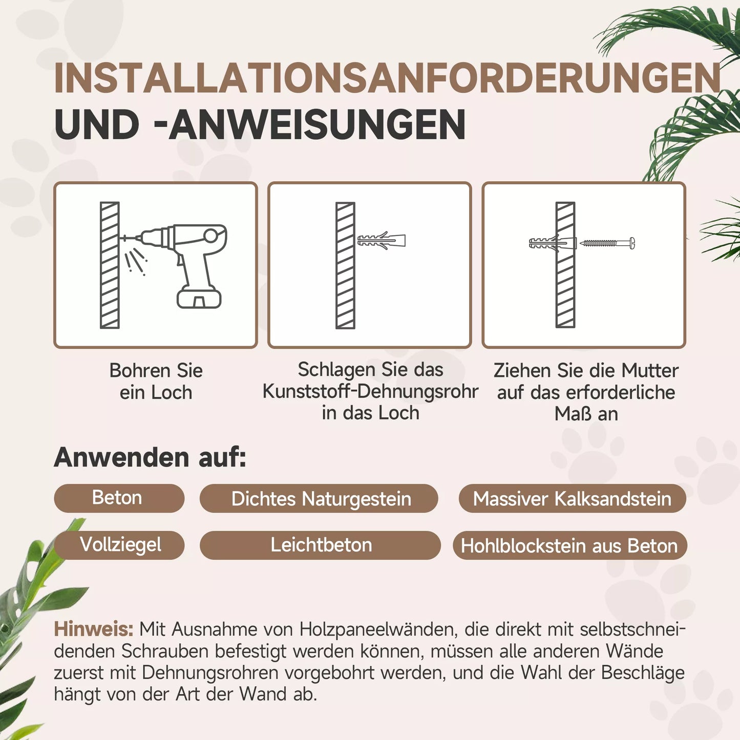 5 dalių sieninis laipiojimo komplektas naminiams kačiams su draskykle, draskymo kilimėliu, kačių lova, žaisliniais kamuoliukais, šviesiai pilkos spalvos