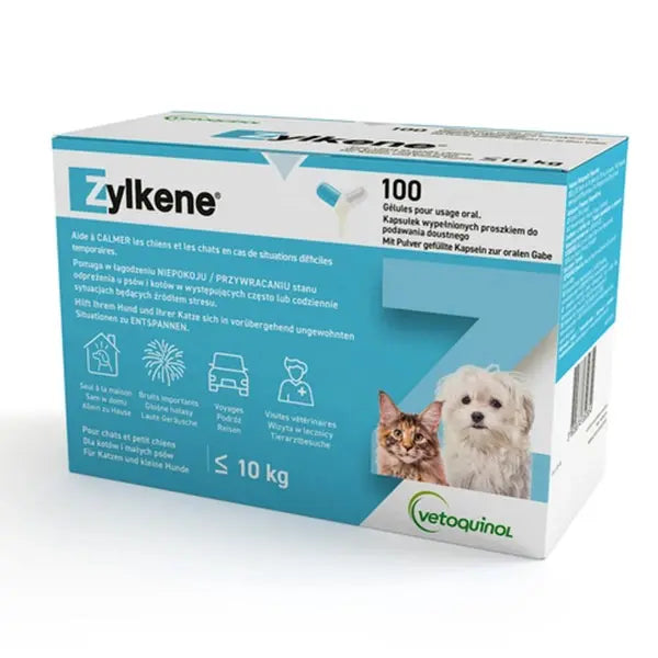 Vetoquinol papildas Zylkene kapsulėmis 75 mg, N10